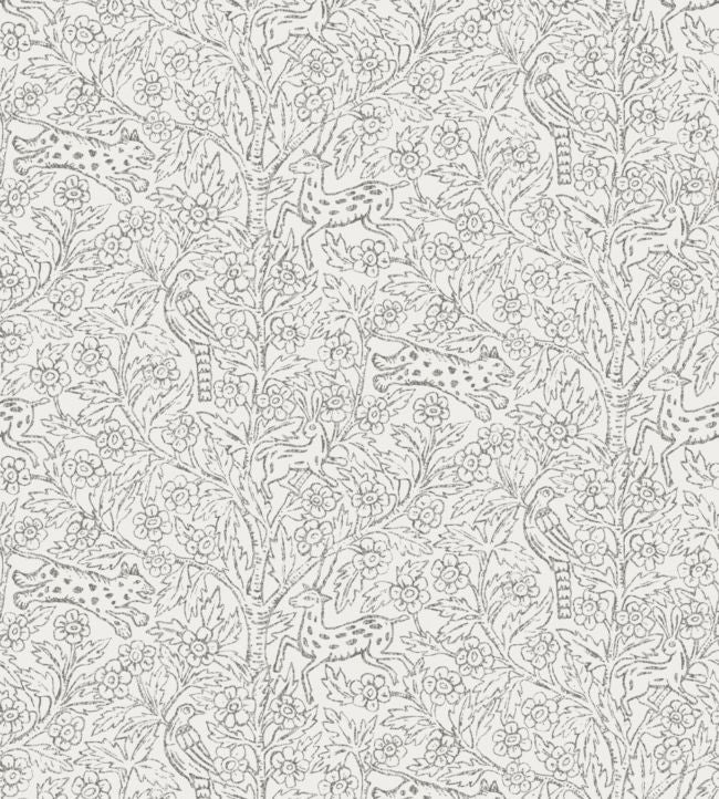 Eden Nursery Wallpaper - Silver