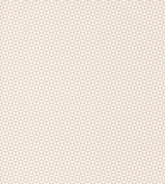 All Over Geometrique Nursery Wallpaper - Pink