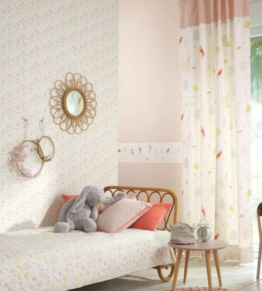Tropical Nursery Room Fabric - Multicolor