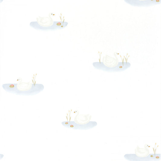 Rose & Nino Leonie Nursery Wallpaper - Blue
