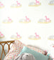 Mauris & Candice Nursery Room Wallpaper - Pink