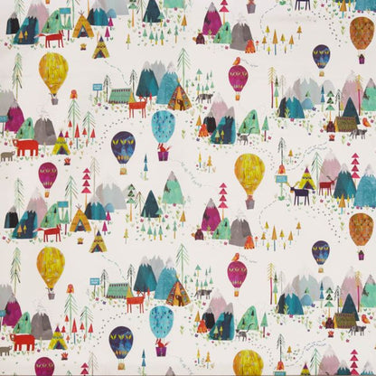 Away We Go Nursery Fabric - Multicolor