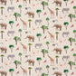 On Safari Nursery Fabric - Pink