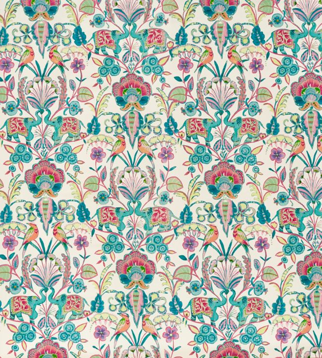 Bangalore Nursery Fabric - Teal