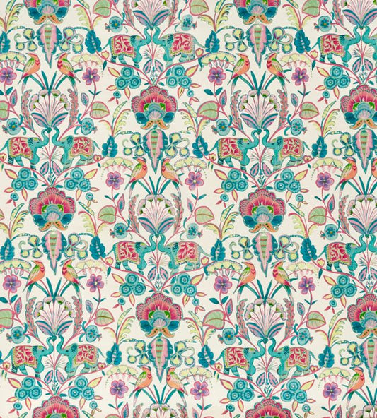 Bangalore Nursery Fabric - Teal