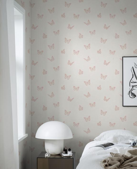 Decorama Easy Up 2019 Nursery Room Wallpaper 4 - Pink