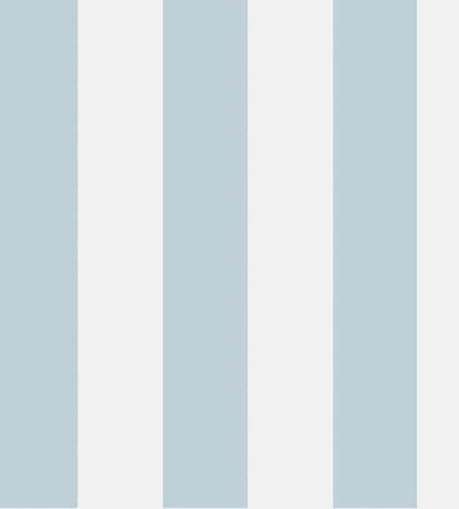 Glastonbury Stripe Nursery Wallpaper - Teal