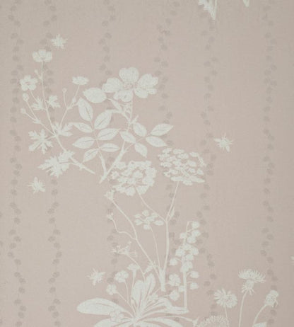 Wild Meadow Nursery Wallpaper - Pink