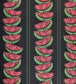 Watermelon Nursery Wallpaper - Black