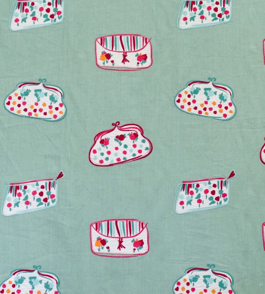 Clutch Nursery Fabric - Green