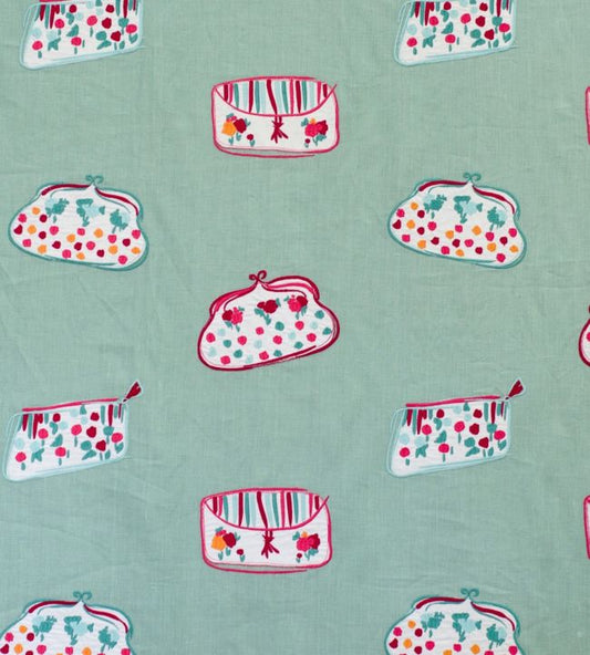 Clutch Nursery Fabric - Green