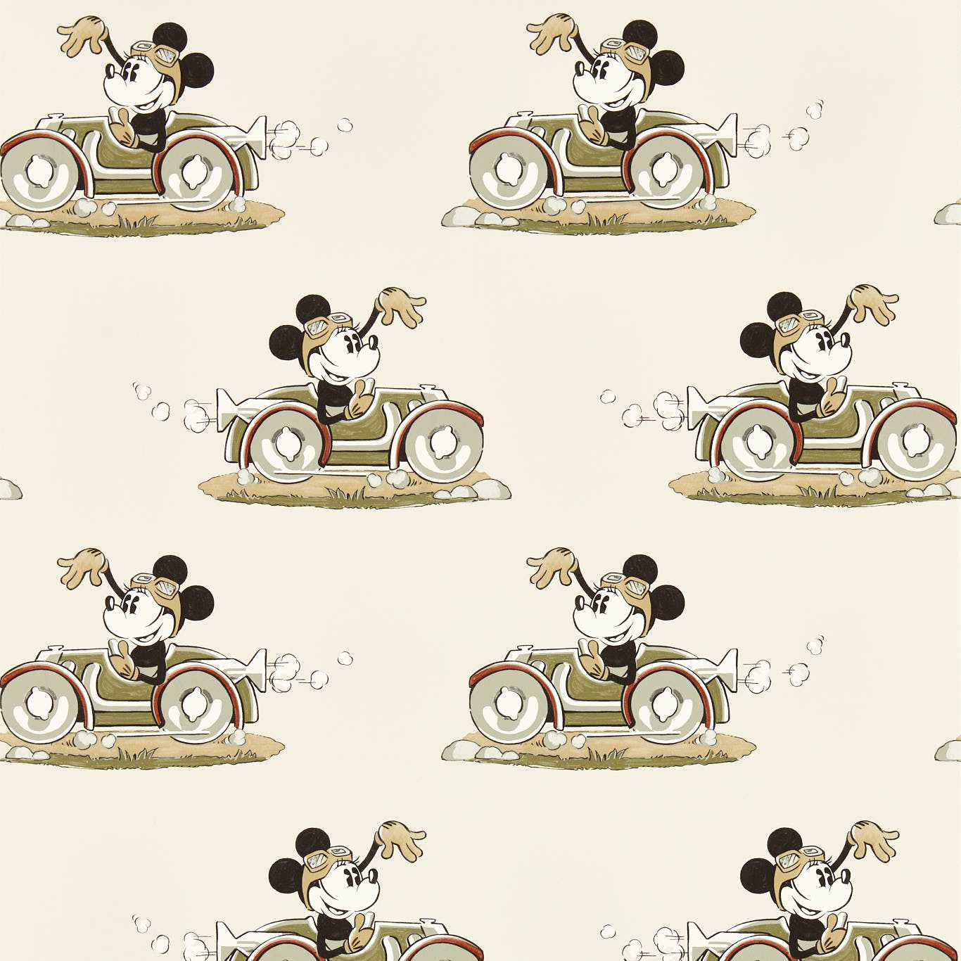 Minnie On The Move Babyccino Wallpaper