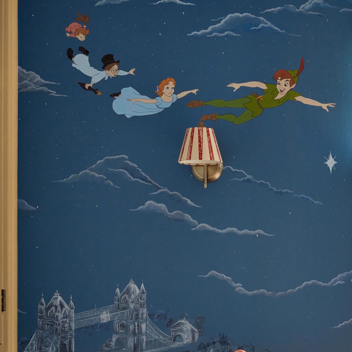 Peter Pan Evening Blue Room Wallpaper