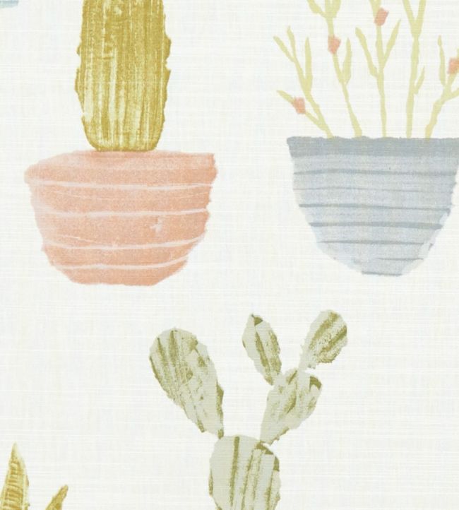 Cactus Nursery Fabric - Multicolor