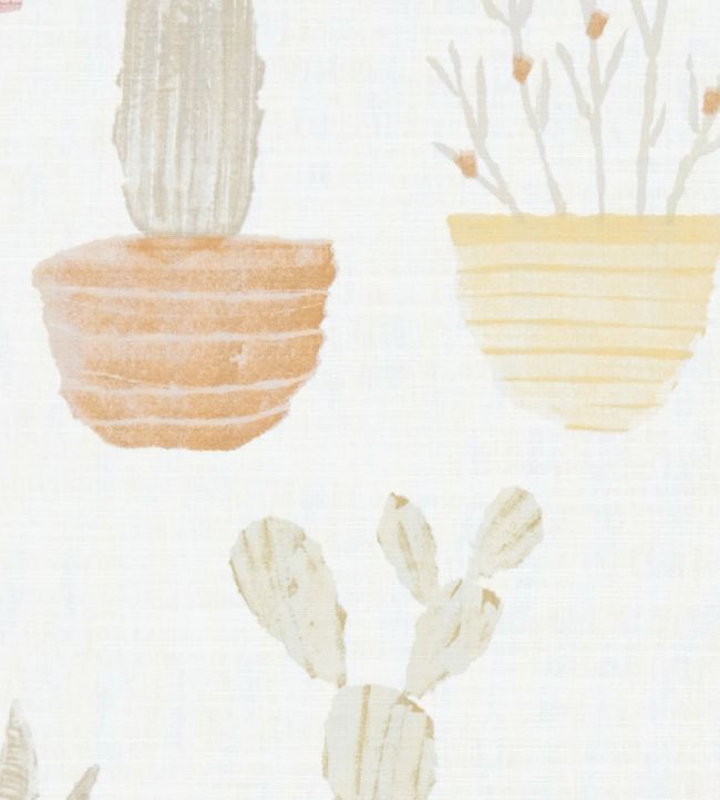 Cactus Nursery Fabric - Pink