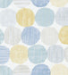 Stepping Stones Nursery Fabric - Blue