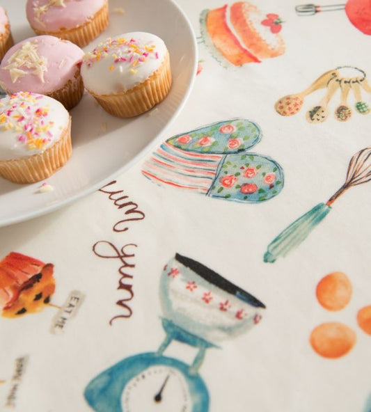 Bake Off Nursery Room Fabric - Multicolor