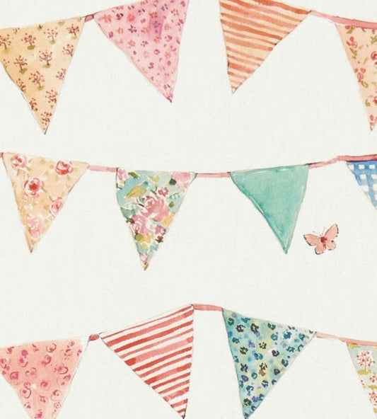 Bunting Nursery Fabric - Multicolor