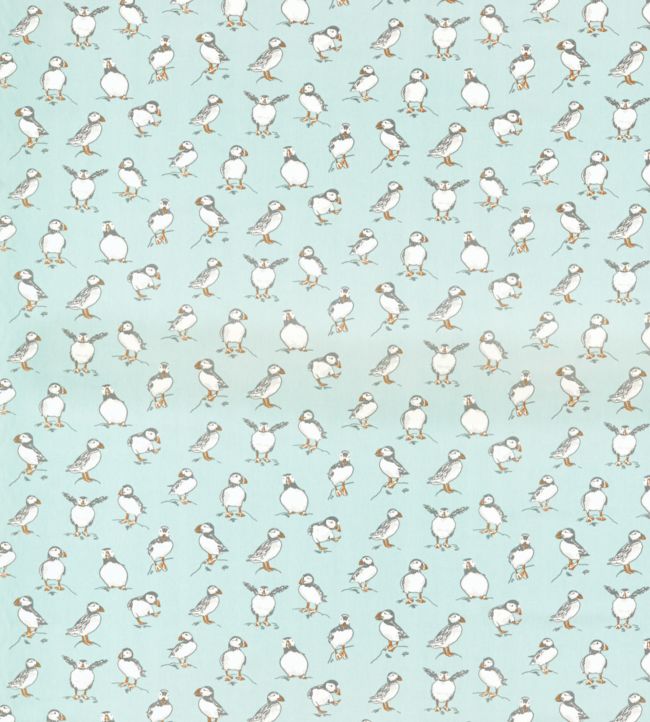 Atlantic Nursery Fabric - Teal