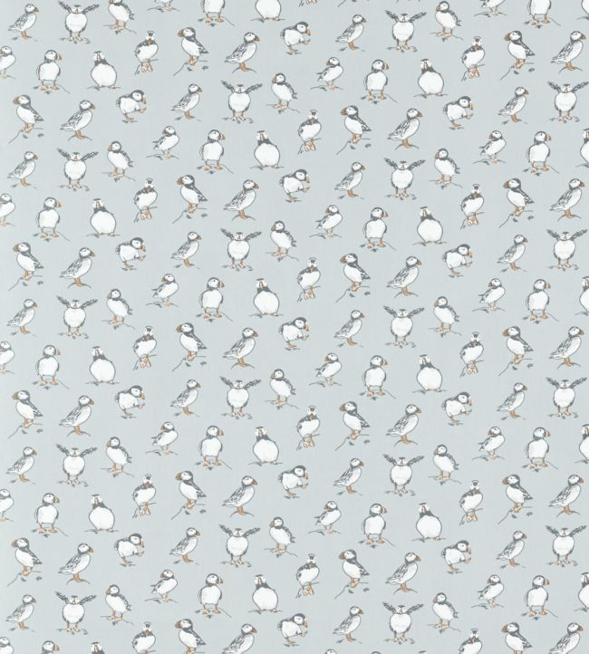 Atlantic Nursery Fabric - Gray
