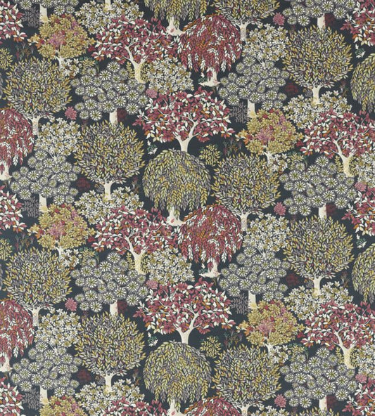 Tatton Cream Nursery Fabric - Brown