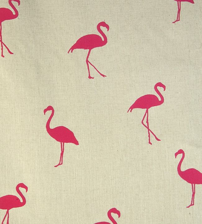 Flamingo Addiction Nursery Fabric - Cream