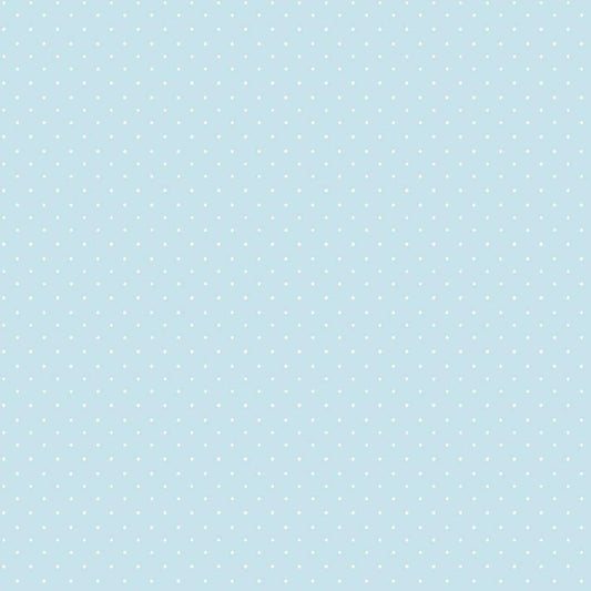 Just 4 Kids 2 Polka Dot Nursery Wallpaper - Blue