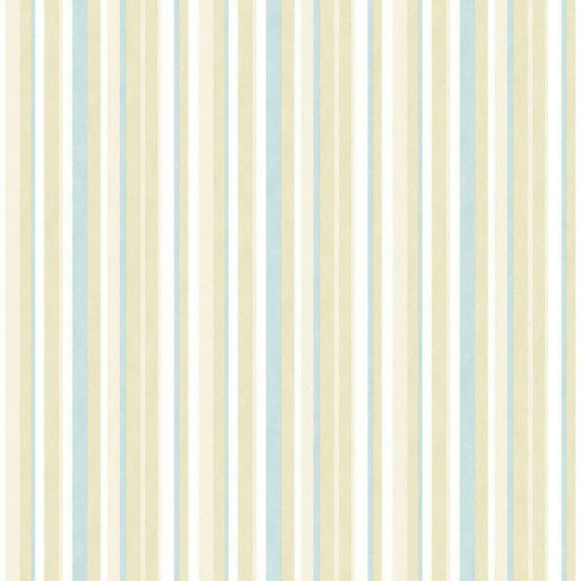 Just 4 Kids 2 Stripe Nursery Wallpaper - Cream
