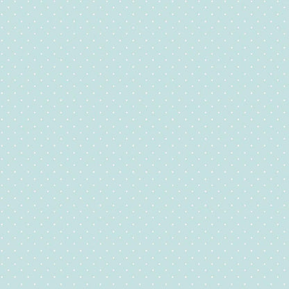 Just 4 Kids 2 Polka Dot Nursery Wallpaper - Teal