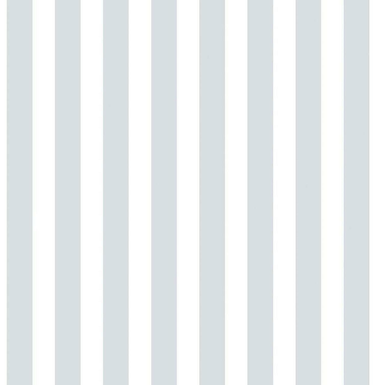 Just 4 Kids 2 Stripe Nursery Wallpaper - Gray