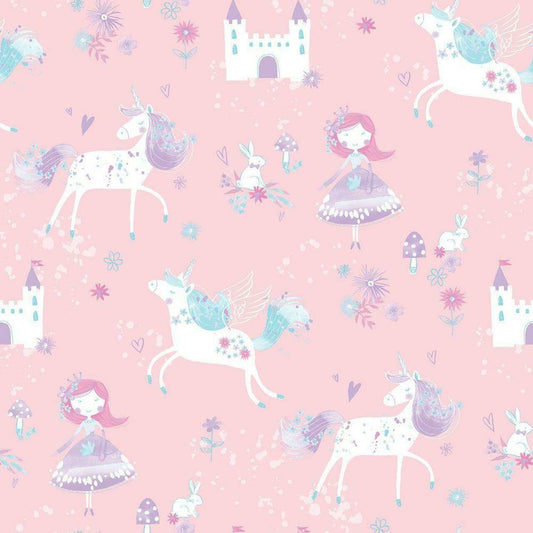 Just 4 Kids 2 Nursery Wallpaper - Pink
