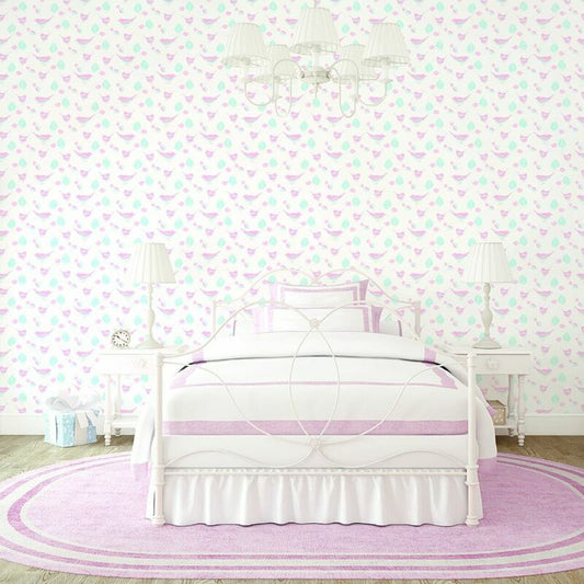 Just 4 Kids 2 Nursery Room Wallpaper - Multicolor