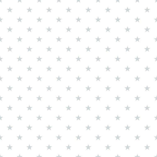 Just 4 Kids 2 Star Nursery Wallpaper - Gray