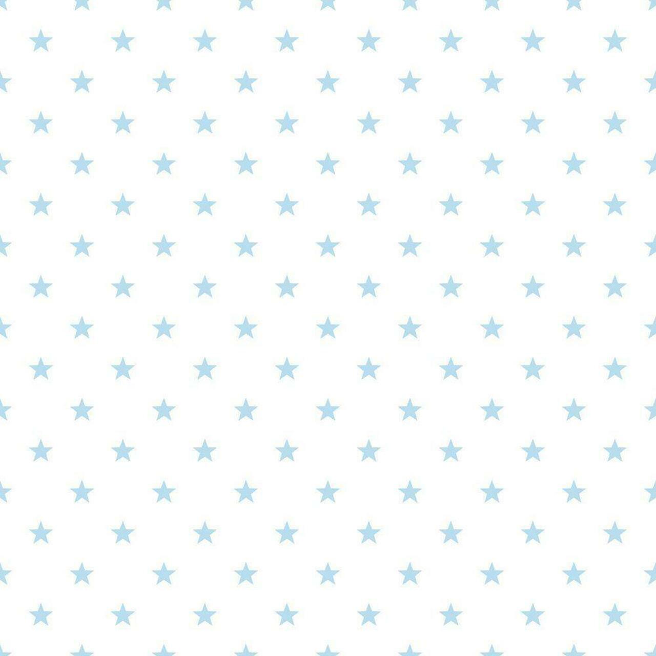 Just 4 Kids 2 Star Nursery Wallpaper - Blue