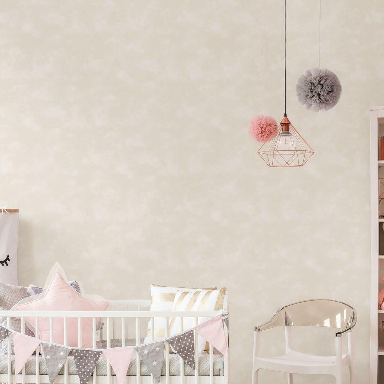 Baby Texture Tiny Tots 2 Nursery Room Wallpaper - Pink