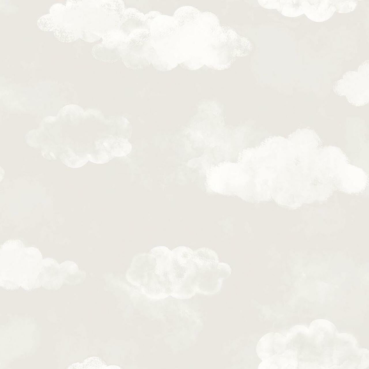 Cloud Tiny Tots 2 Nursery Wallpaper - Gray