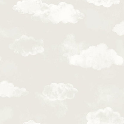Cloud Tiny Tots 2 Nursery Wallpaper - Gray