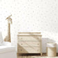 Dots Tiny Tots 2 Nursery Room Wallpaper - White
