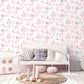 Fairytale Nursery Room Wallpaper - Pink