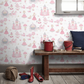 Fairytale Nursery Room Wallpaper 5 - Pink
