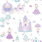 Fairytale Tiny Tots 2 Nursery Wallpaper - Purple