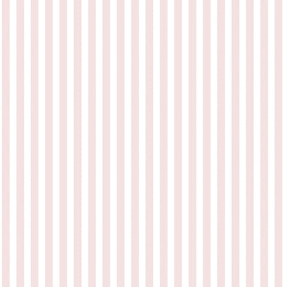 Regency Stripe Nursery Wallpaper - Pink