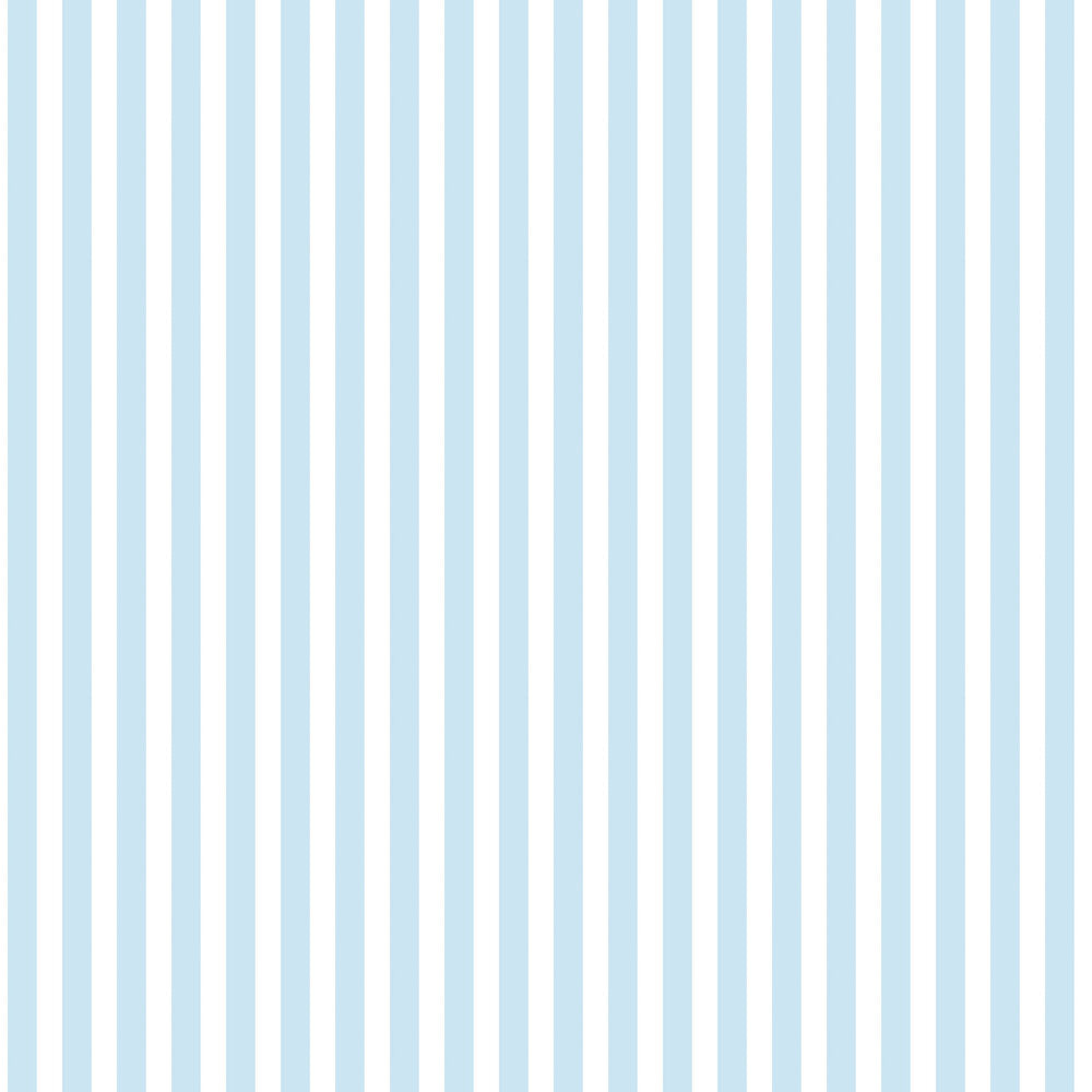 Regency Stripe Nursery Wallpaper - Blue