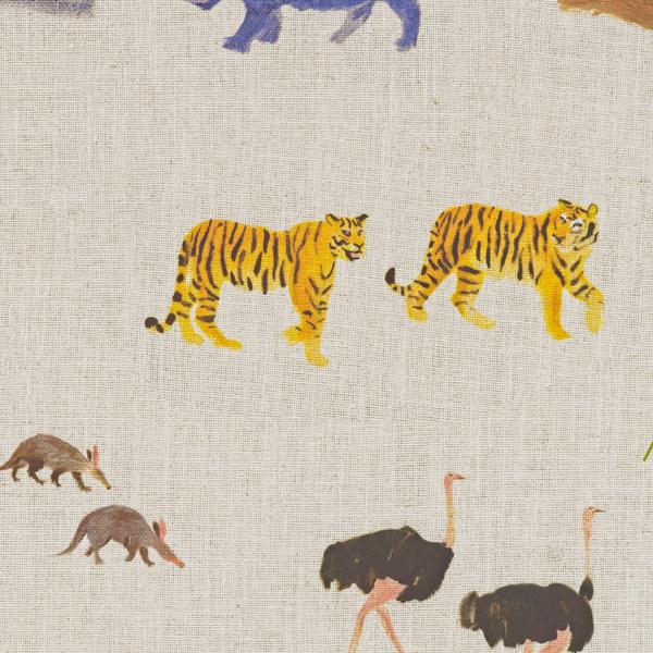 Animalis Multi by Holly Frean Nursery Room  Wallpaper 3 - Multicolor