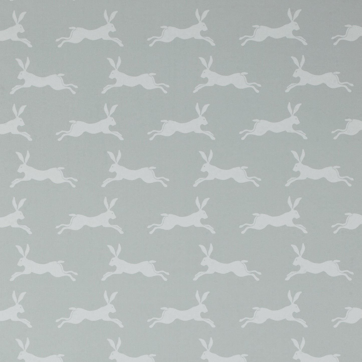 March Hare Nursery Wallpaper - Gray