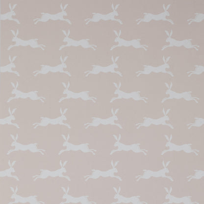 March Hare Nursery Wallpaper - Pink