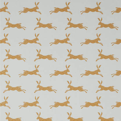 March Hare Nursery Wallpaper - Yellow