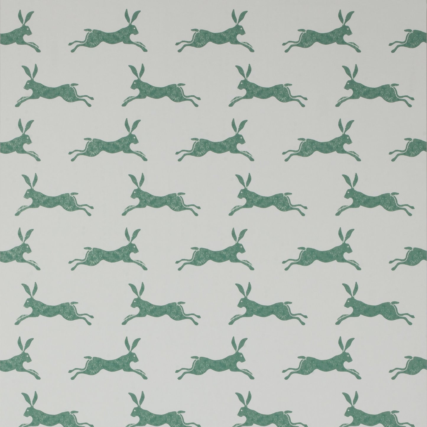 March Hare Nursery Wallpaper - Green