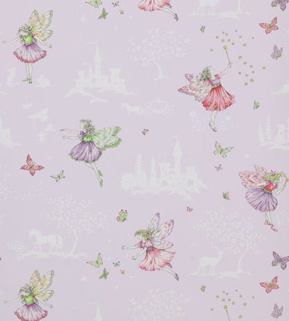 Fairyland Nursery Wallpaper - Purple