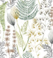 Summer Ferns Nursery Wallpaper - Multicolor